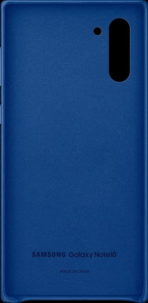Leather Cover blue