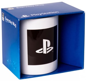 Playstation Logo schwarz-weiss - Tasse [315ml]