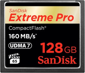 ExtremePro 160MB/s Compact Flash 128GB