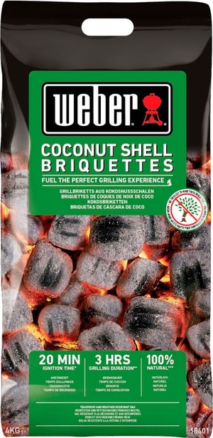 Briquettes de noix de coco Weber