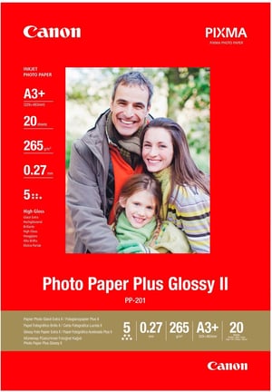 265g A3+ PP201A3+ InkJet glossy II