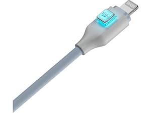 Da USB-C a Lightning in silicone altamente elastico verde