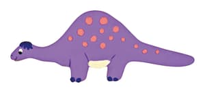 Brontosauro 9,5 cm