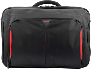 Classic+ Clamshell Case 17-18" - Schwarz/Rot