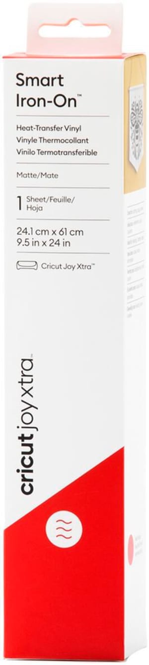 Joy Xtra Film thermocollant Joy Xtra Smart 24,1 x 61 cm, Rouge