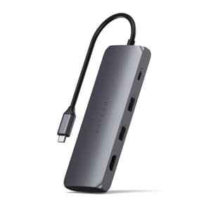 USB-C Slim Alu Multiport Hub avec SSD Fach