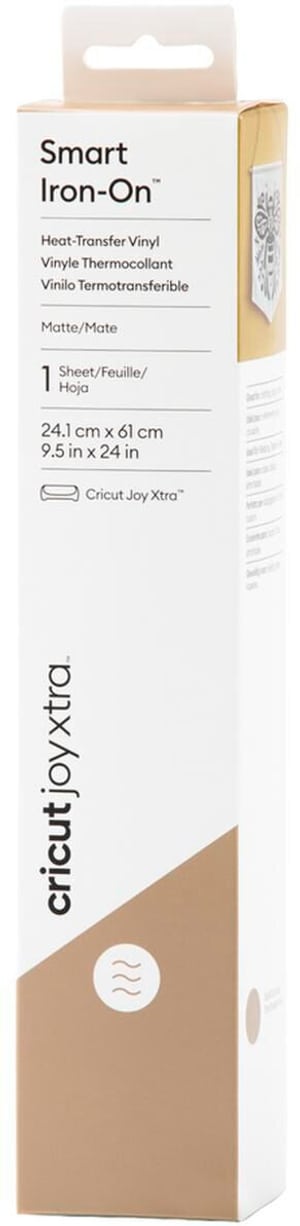 Joy Xtra Aufbügelfolie Joy Xtra Smart 24.1 x 61 cm, Gold