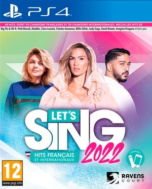 PS4 - Let`s Sing 2022 français et internationaux (F)