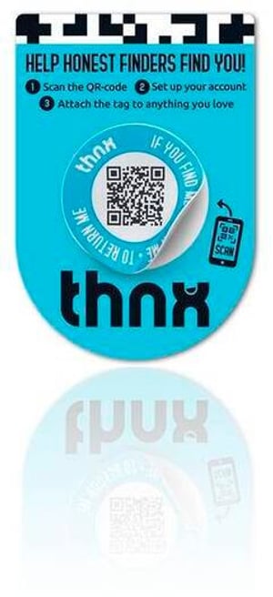 thnx XL Sticker Blu