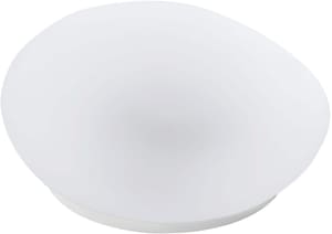 Lampe de table solaire blanche/satinée