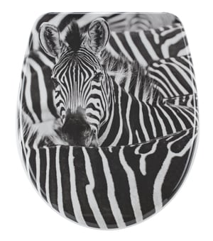Siège WC Nice Zebra Slow Motion