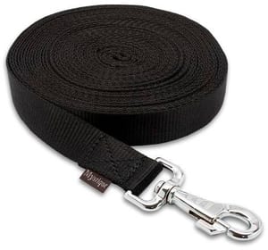 Nylon noir 10 m / 25 mm / avec boucle