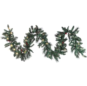 Guirlande de Noël LED 270 cm vert WAPTA