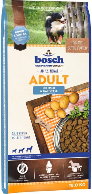 Bosch HPC Adult Pesce & Patate 15 kg
