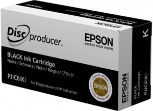 Discproducer Ink Cartridge, PJIC7, Black