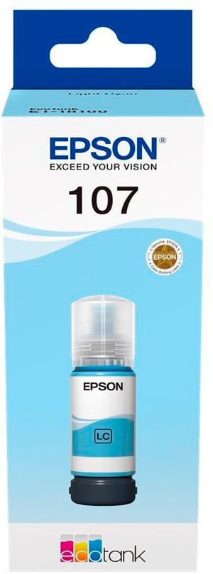 107 EcoTank Light Cyan Ink Bottle