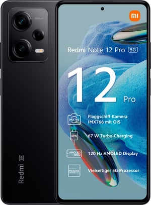 Redmi Note 12 Pro 5G 128GB - midnight black