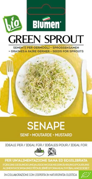 Sementi Germogli Senape 35g