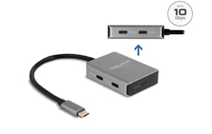 Hub USB a 4 porte USB-C 10 Gbps