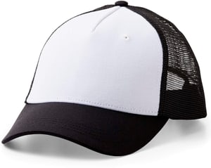 Cappellino da baseball Infusible Ink, 3 pezzi, bianco/nero