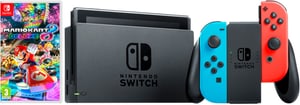 Switch Neon-Rot/Neon-Blau V2 2019 inkl. Mario Kart 8 Deluxe DLC