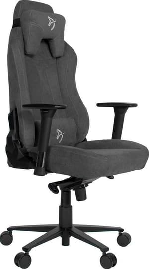 Vernazza Soft Fabric Gaming Chair Dark Grey