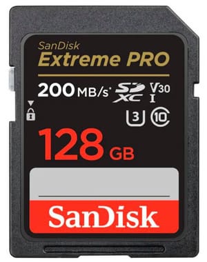 Extreme Pro 200MB/s SDXC 128GB