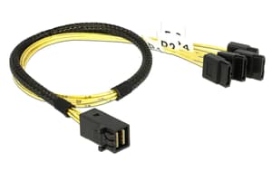 Câble SATA SFF-8643 - 4xSATA 50 cm