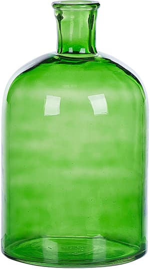 Dekovase Glas grün 31 cm PULAO