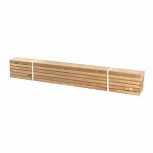 6 pcs. planches pour Pipe 28x12 x120cm