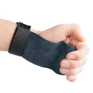 Handgrips gants crosstraining deux doigts en simili cuir | S