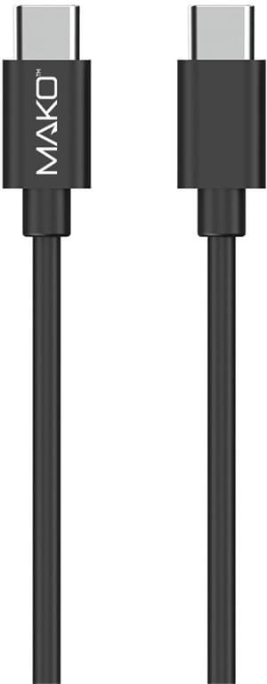 USB-C 2.0 bilatéral, 2.0m 60W, Noir