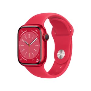 Watch Series 8 GPS 45mm (PRODUCT)RED Aluminium Case with (PRODUCT)RED Sport Band - Regular