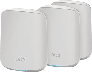 Orbi RBK353-100EUS AX1800 WiFi 6 Mesh-WLAN Kit (1x Router, 2x Satelliten)