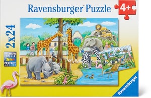 Willkommen im Zoo Puzzle