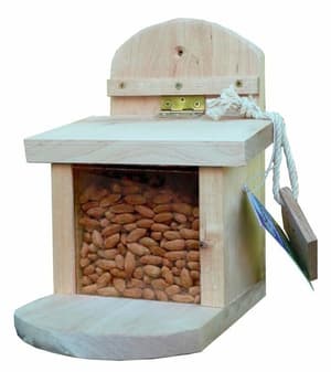 Stazione di alimentazione per scoiattoli, 23 x 17 x 19 cm, FSC Mix