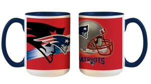 New England Patriots 3D Inner Color Tasse