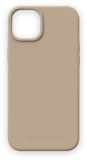 Back Cover Silicone iPhone 15 Plus Beige