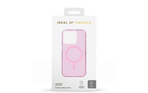 Back Cover Clear Case iPhone 15 Pro Light Pink