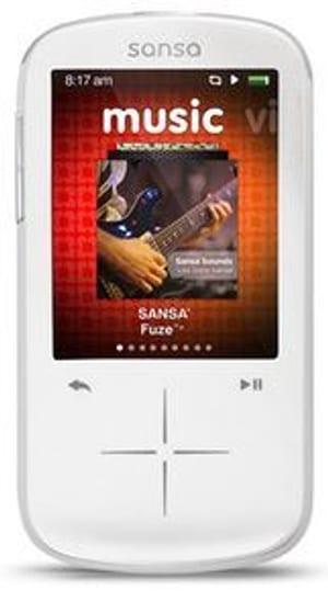 SANDISK SANSA FUSE+ 8 GB white