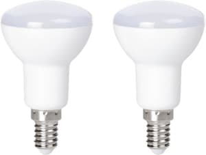 Lampe LED, E14, 470lm remplace 40W, lampe à réflecteur R50, blanc chaud