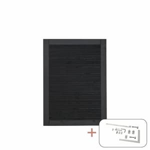 Porte simple Plank avec ferrures 100x125 cm p. butée droite/gauche