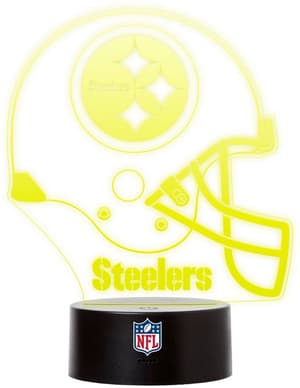 Lumière LED NFL des Steelers de Pittsburgh « HELM »