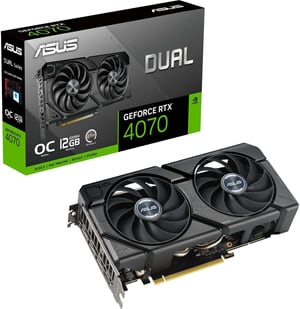 Dual GeForce RTX 4070 EVO OC Edition 12 GB
