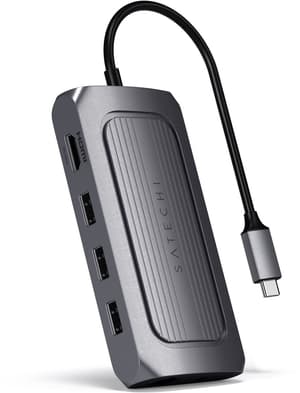 USB-C Slim Alu Multiport Hub mit 8K HDMI