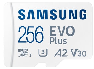 microSDXC Evo Plus 256 GB 130MB/s + SD-Adapter