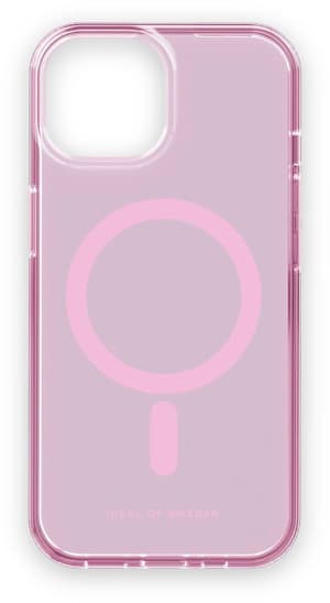 Back Cover Clear Case iPhone 15 Light Pink