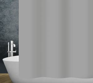 Tenda da doccia grigio 240 x 180 cm
