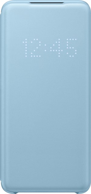 Book-Cover mit LED-Anzeige Sky Blue