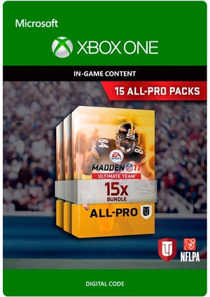Xbox One - Madden NFL 17: 15 All-Pro Pack Bundle